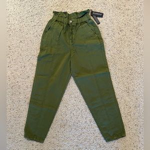 SOLD BLANK NYC Khaki Plant Mom Jogger Jeans